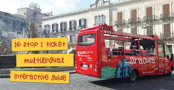 Syracuse: Open Tour, Hop On Hop Off Bus
