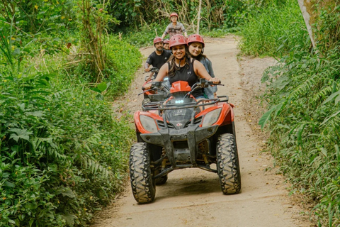 Ubud: Kuber single ATV Quad Adventure with Waterfall Track