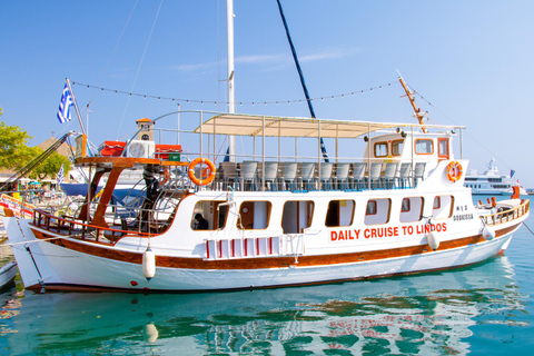 Tageskreuzfahrt nach Lindos mit Badepausen ab Faliraki und KalitheaTagesausflug nach Lindos mit Badepausen ab Faliraki und Kalithea