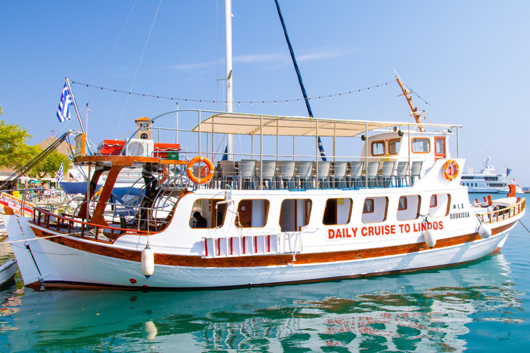 Tageskreuzfahrt nach Lindos mit Badepausen ab Faliraki und KalitheaTagesausflug nach Lindos mit Badepausen ab Faliraki und Kalithea