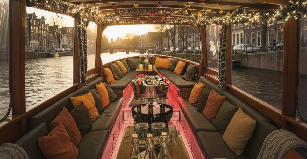 Afbeelding 8 van Amsterdam: verwarmde rondvaart met lokale gids en optionele drankjes