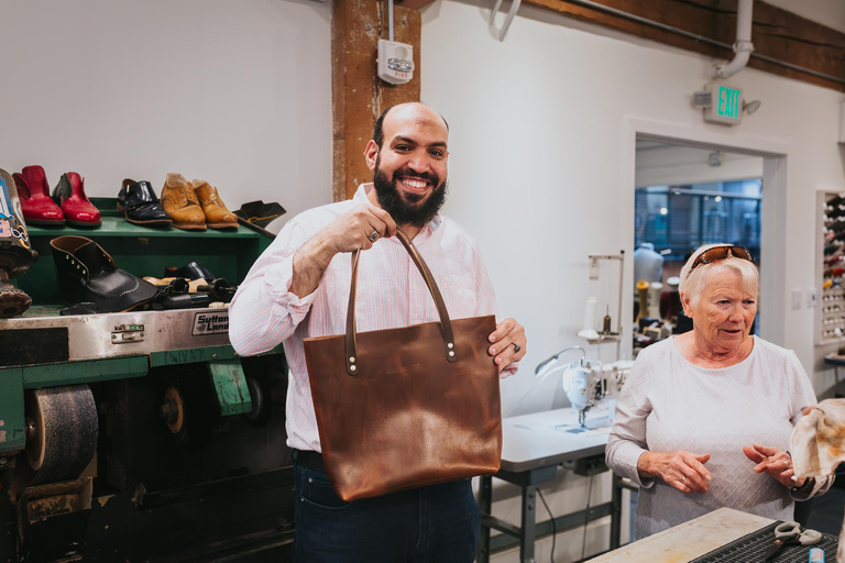 Seattle: Leather Tote-Making Workshop at Pike Place Market