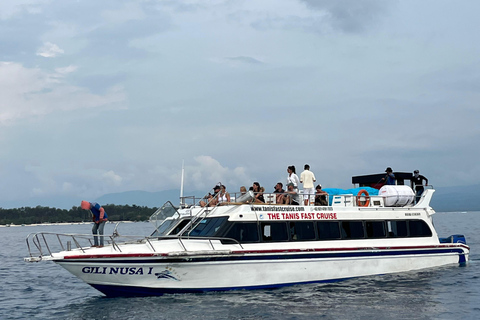 Fast Boat Transfer: Bangsal & Gili Islands ⇄ Nusa Penida The Tanis Fast Cruise: Bangsal & Gili Islands to Nusa Penida