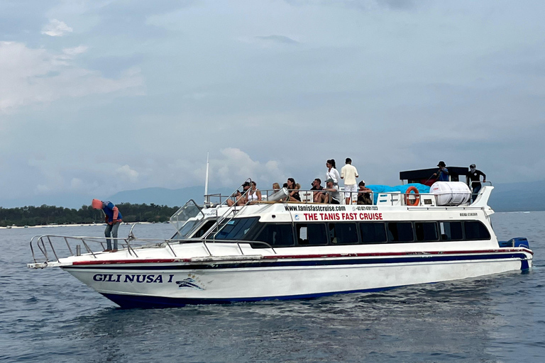 Fast Boat Transfer: Bangsal & Gili Islands ⇄ Nusa Penida The Tanis Fast Cruise: Bangsal & Gili Islands to Nusa Penida