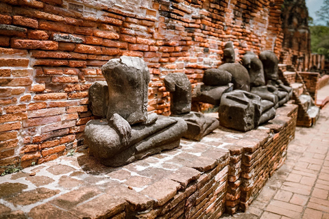 Da Bangkok : Ayutthaya 2 giorni e 1 notte - Fuga dal patrimonio culturale