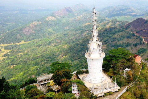 Kandy: Från Kandy till Ambuluwawa Tour med TukTuk