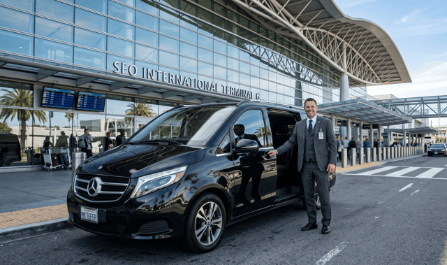 San Francisco : transfert privatif depuis/vers l'aéroport SFO