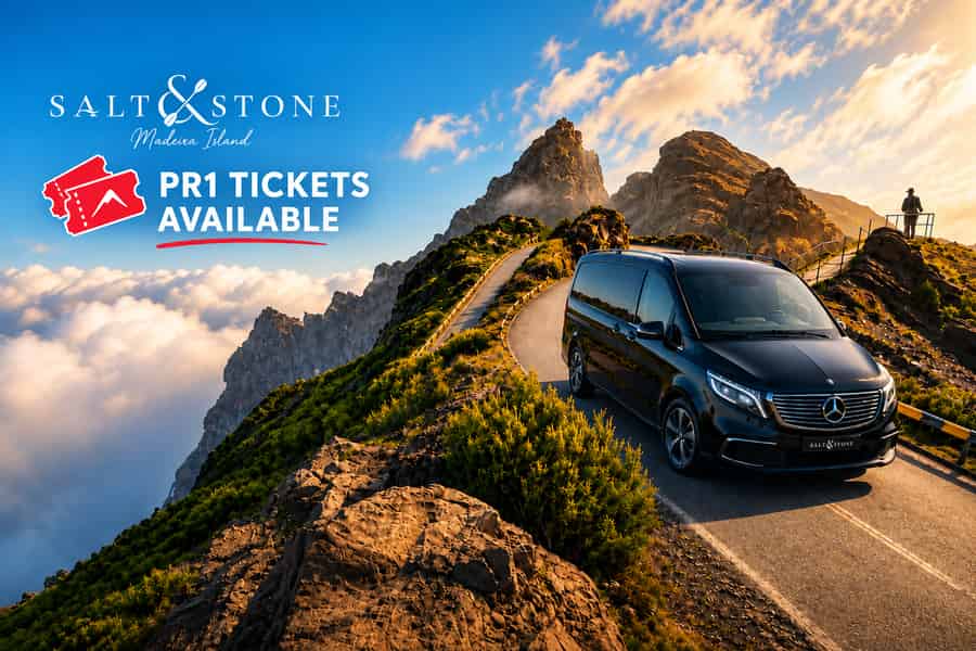 PR1/Pico do Arieiro: Hin- und Rückfahrt mit Premium-Transfer + Tickets. Foto: GetYourGuide PR1/Pico do Arieiro: Hin- und Rückfahrt mit Premium-Transfer + Tickets. Foto: GetYourGuide