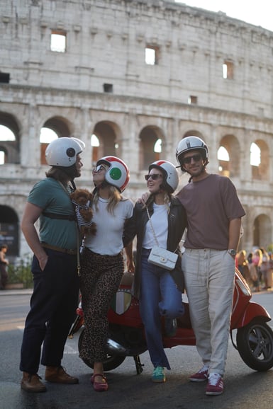 Rome: Guided Vespa Tour with Photo Stops