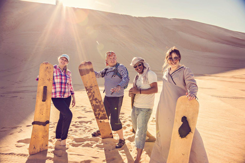 Sharm El-Sheikh: Desert & Waves Adventure / Lunch Option 2 : ( 1 x DBL Parasailing + Banana + Tube )