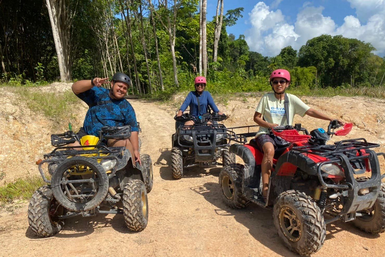 Krabi: caiaque em Ao Thalane com passeio de quadriciclo