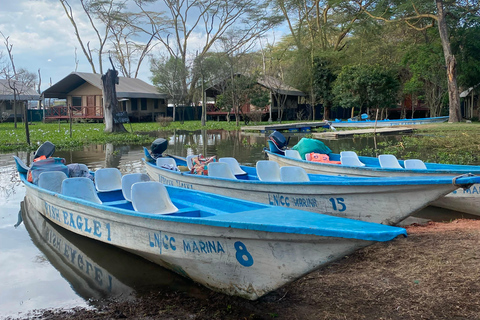 From Nairobi: Hell's Gate E-Bike/Quad Bike Tour & Boat Ride From Nairobi: Hell's Gate E-Bike & Crescent Island