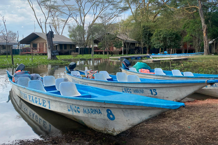 From Nairobi: Hell's Gate E-Bike/Quad Bike Tour & Boat Ride From Nairobi: Hell's Gate E-Bike & Crescent Island