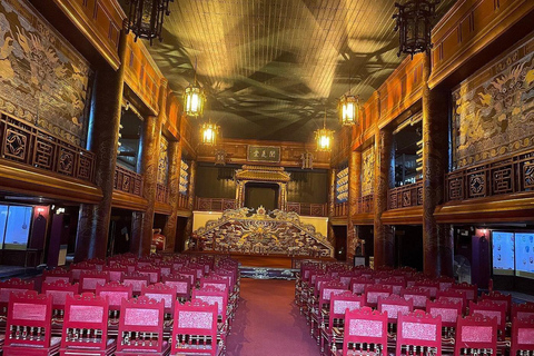 From Danang/Hoi An: Hue Heritage Tour with Local Lunch Private Tour/ Private Car Transfer /Private Tour Guide