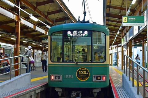 Tóquio: viagem a Kamakura e Enoshima com passeio de comboio e Grande Buda8h00 - Partida da Estação JR de Tóquio