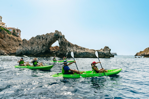 Santa Ponsa: Marine Reserve Kayak Tour Tour with Meeting Point