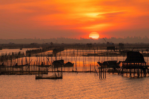 Hue: Tam Giang Lagoon Sunset Tour med fisk- och skaldjursmiddag