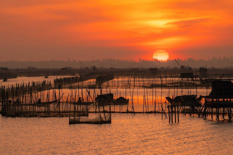 Hue: Tam Giang Lagoon Sunset Tour med fisk- och skaldjursmiddag