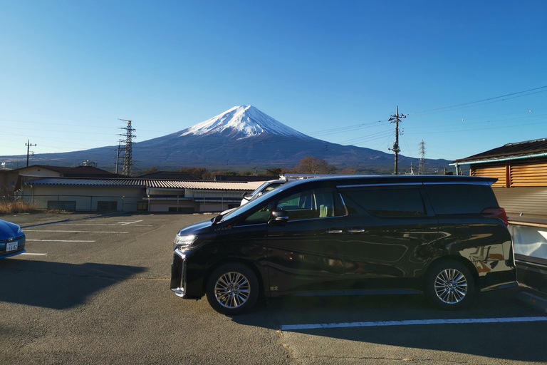 Osaka to Tokyo 3-Day Private Tour: Luxury Alphard & Mt. Fuji