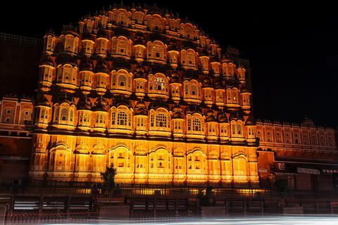 Jaipur: Privé halfdaagse tour met uitzicht op de zonsondergangJaipur: Privé stadsrondleiding van een halve dag met uitzicht op de zonsondergang