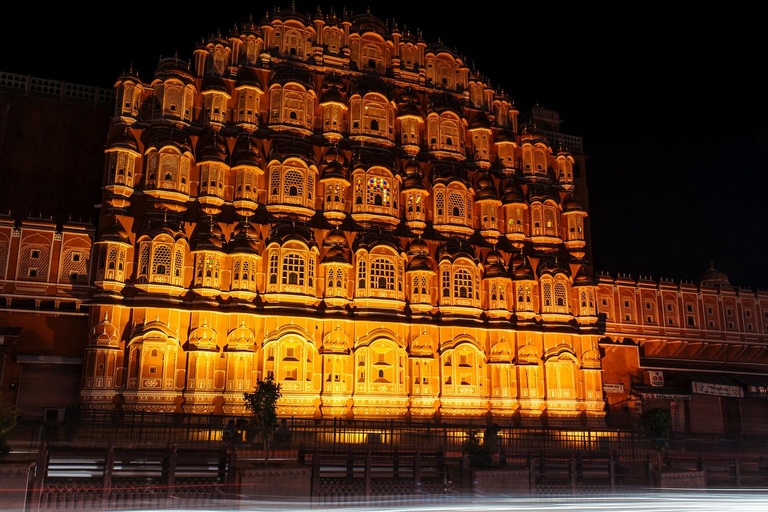 Jaipur: Privé halfdaagse tour met uitzicht op de zonsondergangJaipur: Privé stadsrondleiding van een halve dag met uitzicht op de zonsondergang