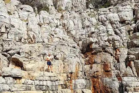 Stiniva rocks, Jelsa port, Blue lagoon,Brač beach restaurant