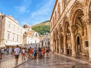 Dubrovnik: stadsmurar, rundvandring i gamla stan och utsikt över Adriatiska havet