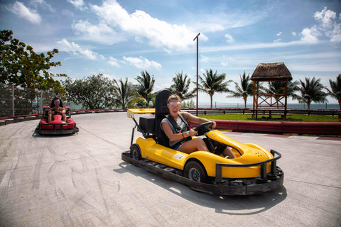 Cancun: Genieße den Ventura-Wasserpark und eine Stadtrundfahrt mit SightseeingVentura Park FUN Paket und Cancun Sightseeing Stadtrundfahrt