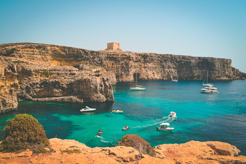 Blue Lagoon: Barbarossa Comino &amp; Błękitna Laguna i darmowe wino