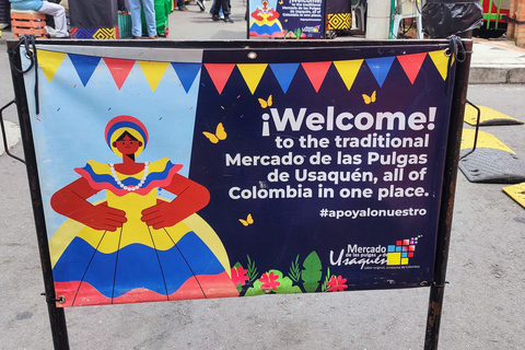 Bogotá: Usaquén Walking Tour + Sunday Arts Market Monday to Saturday – 2.5 hours