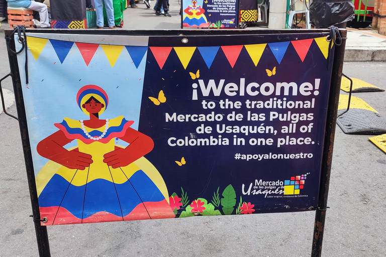 Bogotá: Usaquén Walking Tour + Sunday Arts Market Monday to Saturday – 2.5 hours