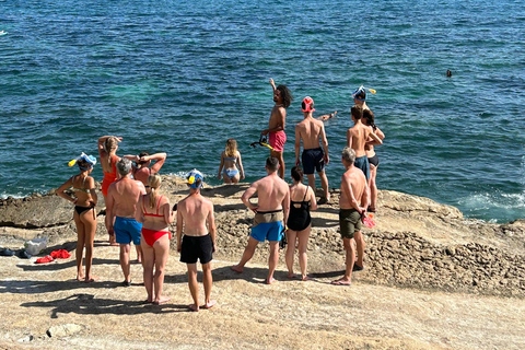 Alicante : Excursion en E-Bike à Calas et sur les plages avec plongée en apnée