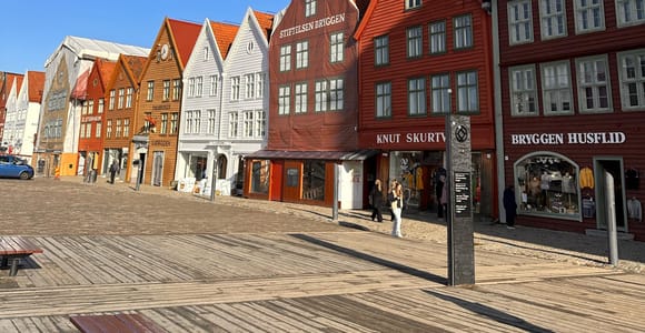 Der Einfluss von Bergen auf die Entwicklung Norwegens, Stadtführung