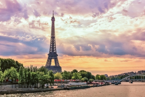 Crucero Sena y degustación de crepes junto a la Torre Eiffel