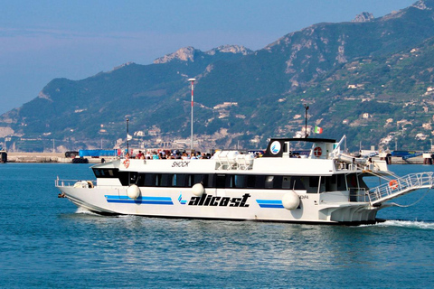 From Amalfi Coast Ports: Capri Transfer and Island Boat Tour From Minori