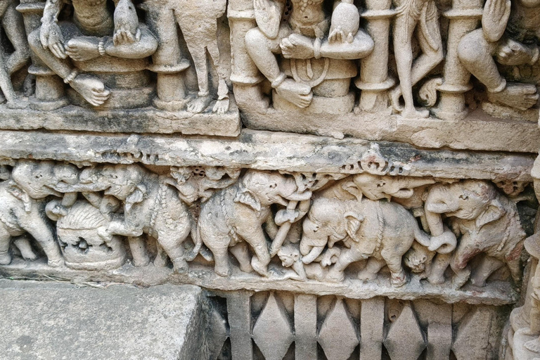 Drop Udaipur From Ahmedabad with Visit Rani Vav & Sun Temple Private Tour with AC Transportation and Dedicated Driver.