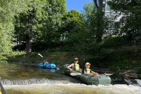 Oslo: Akerselva River Packrafting Tour with Guide