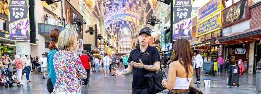 Las Vegas : Fremont Street Experience et visite guidée du centre-ville