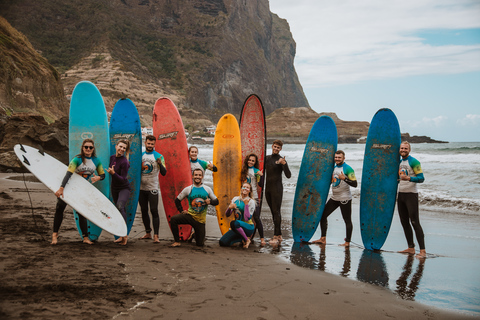 Surf lesson in Madeira