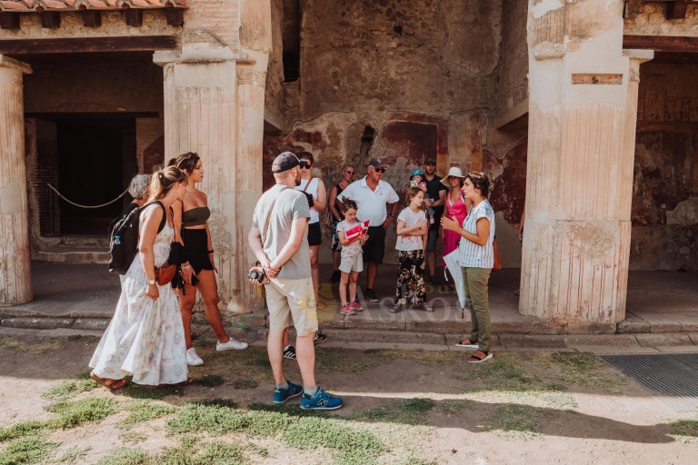 Von Rom: Transfer zur Amalfi-Küste über Pompeji