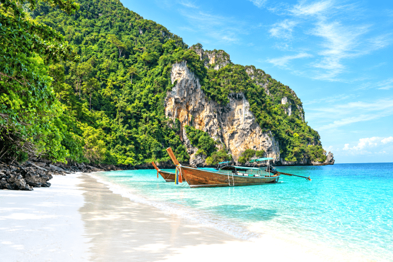 Phuket: Phi Phi, Maya Bay & Khai Island Speedboat Day Tour Speedboat Tour Including National Park Fee