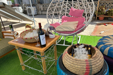 Amman: The Jordanian House Experience Wine & Beer Tasting & Serving With Traditional Mezze Plate