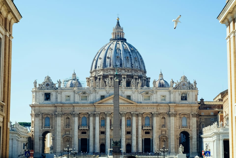 Vatikanstadt: Petersbasilika-Tour mit Besteigung der Domkuppel Vatikanstadt: ...