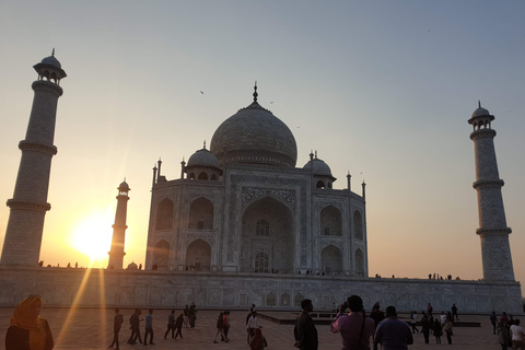 Från Delhi: Dagsutflykt med guide till Agra och Fatehpur Sikri