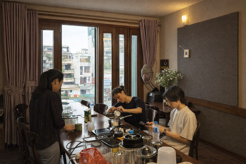 Egg, Salt & Coconut Coffee Workshop in Hanoi Old Quarter