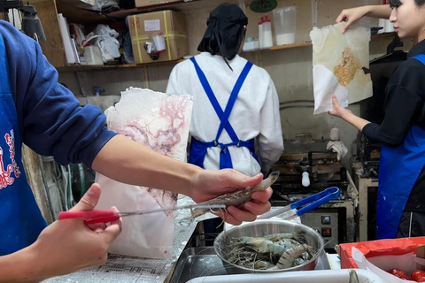 Tokyo - Fiskmarknad Tsukiji fiskmarknad - kulinarisk och pedagogisk rundturTokyo - Fiskmarknaden Tsukiji fiskmarknad Special Foodie Rundvandring