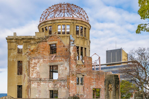 Från Osaka/Kyoto: Hiroshima och Miyajima privat tur