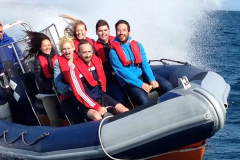 Barcelona: Speedboat Coastline Tour