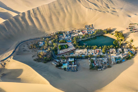 Huacachina : Visite privée avec dégustation de Pisco et coucher de soleil.