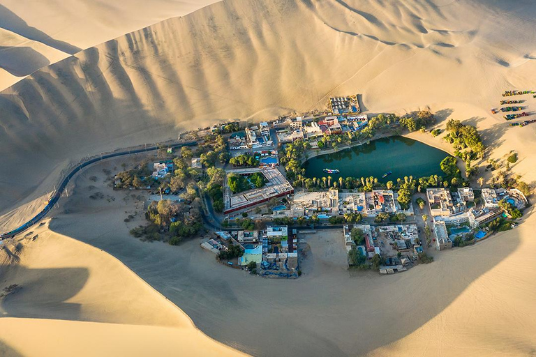 Huacachina: Tour privado con cata de piscos y puesta de sol